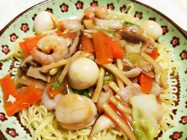 本格☆簡単☆あんかけ焼きそば☆